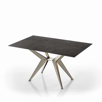 Обеденный стол Koinor nickel satined